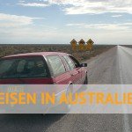 mit dem Auto im australischen Outback